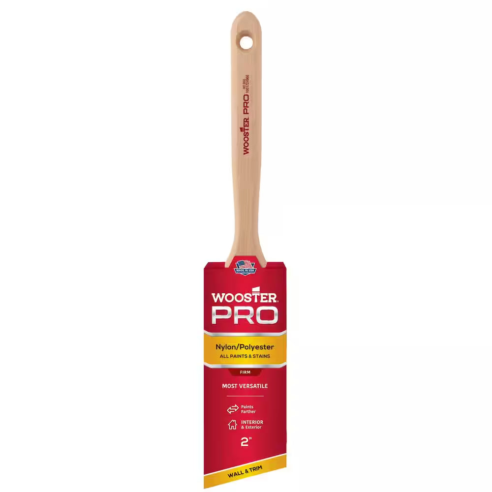 2 In. Pro Nylon/Polyester Angle Sash Brush