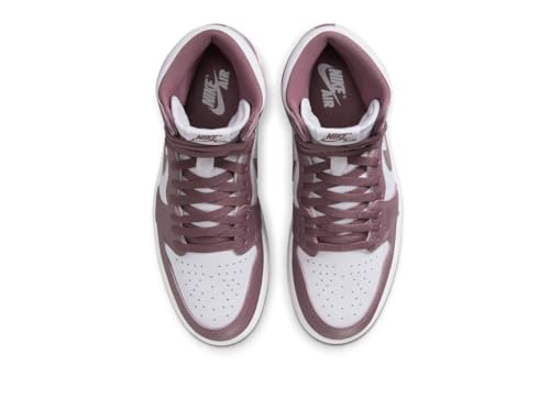 Jordan Mens Air 1 High Og Mauve - White/Sky J Mauve-White - Size 10