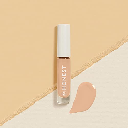 Honest Beauty Fresh Flex Concealer with Niacinamide + Vitamin E + Hyaluronic Acid | Vegan + Cruelty free | Cream, 0.17 fl oz