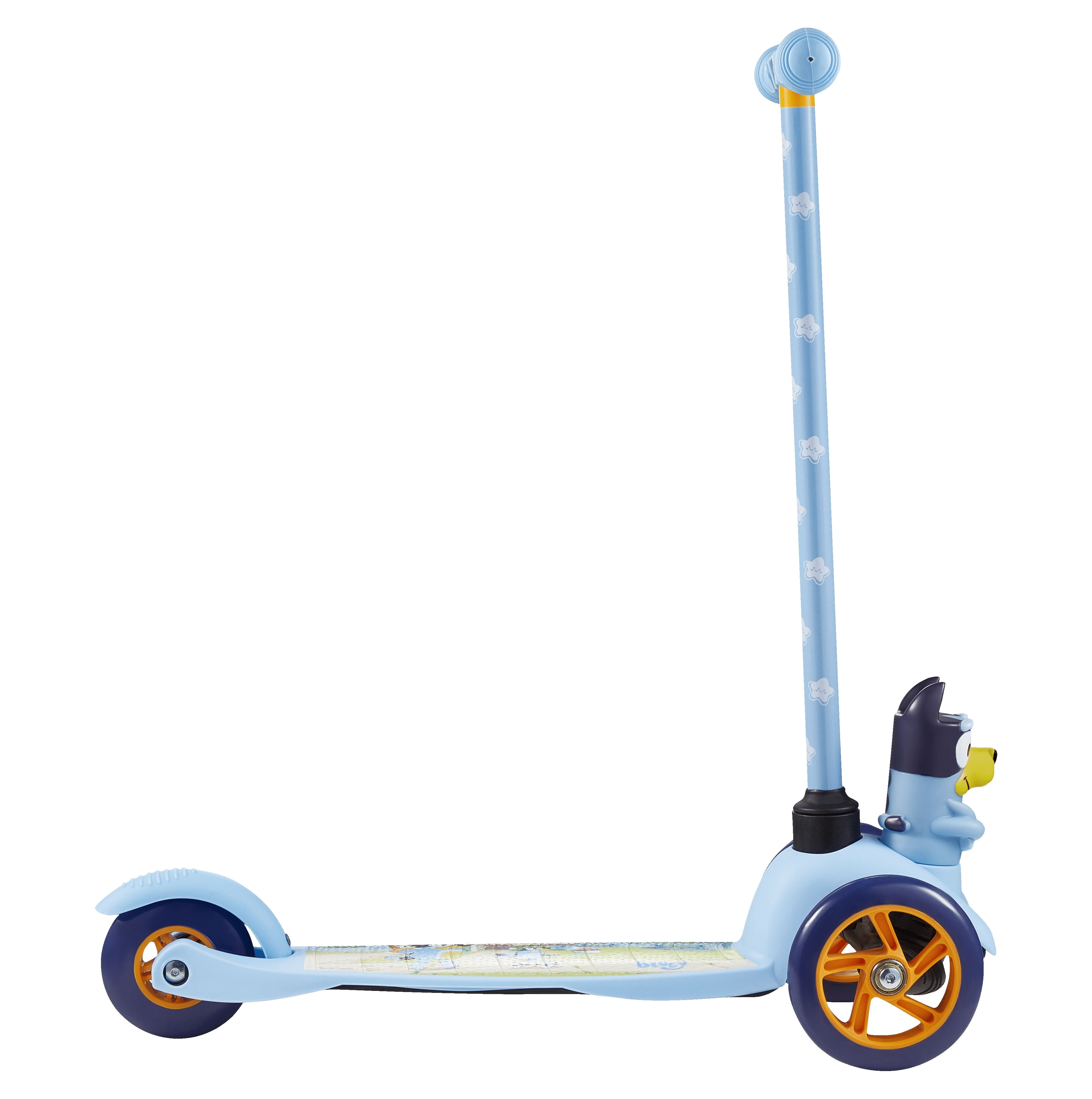 Ride-N-Glide Buddies 3D Toddler Scooter, 3 Wheel Scooter for Kids Ages 3+