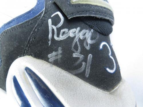 Reggie Miller Signed Autographed Shoes Indiana Pacers BOTH Signed JSA LOA - Autographed NBA Sneakers