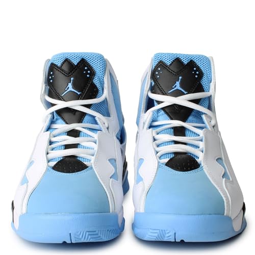 Jordan Men's True Flight White/University Blue-Black (342964 140) - 10.5