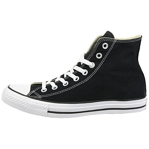 Converse Chuck Taylor All Star High Top Sneakers (10.5 M US Women / 8.5 M US Men, Black)