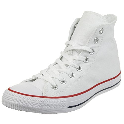 Converse Womens All Star Hi High Top Chuck Taylor Chucks Trainers - Optical White - 11