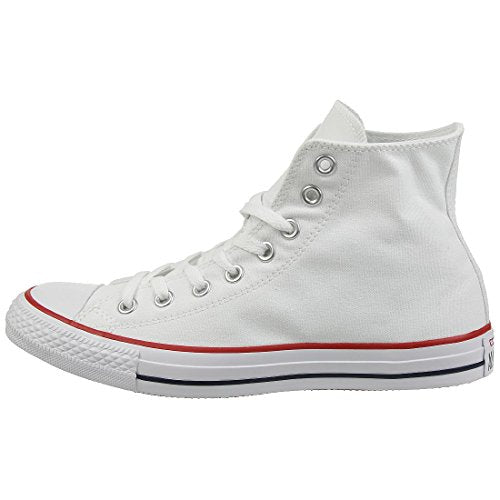 Converse Womens All Star Hi High Top Chuck Taylor Chucks Trainers - Optical White - 11