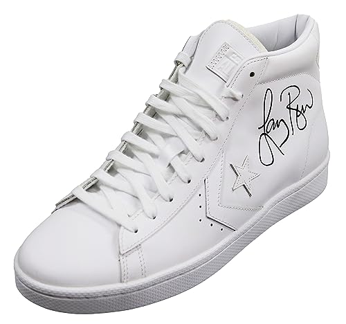 Larry Bird Boston Celtics Signed Autographed Converse Basketball Shoe PSA In the Presence COA