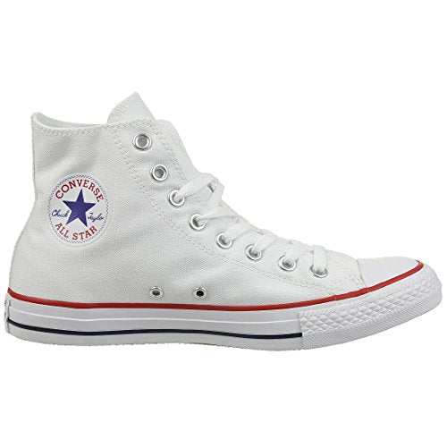 Converse Womens All Star Hi High Top Chuck Taylor Chucks Trainers - Optical White - 11