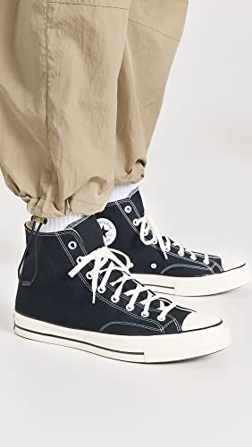 Converse All Star '70s High Top Sneakers, Black, 10.5 US Women/8.5 US Men