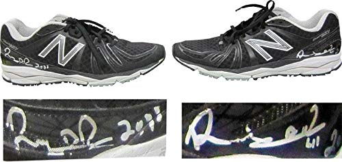 Rubby De La Rosa Autographed Game Used New Balance Shoes - MLB Autographed Game Used Cleats