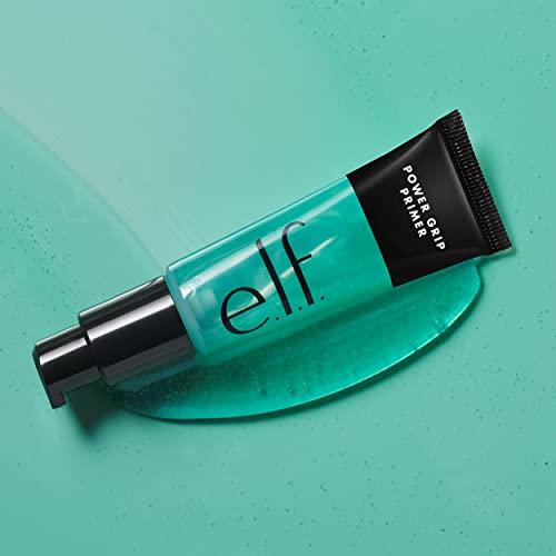 e.l.f. Power Grip Primer, Gel-Based & Hydrating Face Primer For Smoothing Skin & Gripping Makeup, Moisturizes & Primes, 0.811 Fl Oz (24 ml)