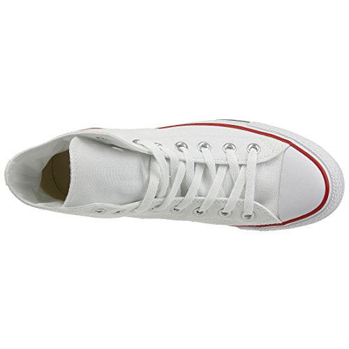 Converse Womens All Star Hi High Top Chuck Taylor Chucks Trainers - Optical White - 11