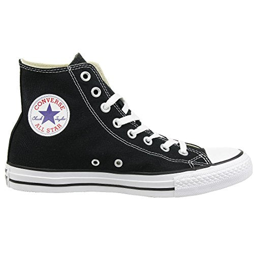 Converse Chuck Taylor All Star High Top Sneakers (10.5 M US Women / 8.5 M US Men, Black)