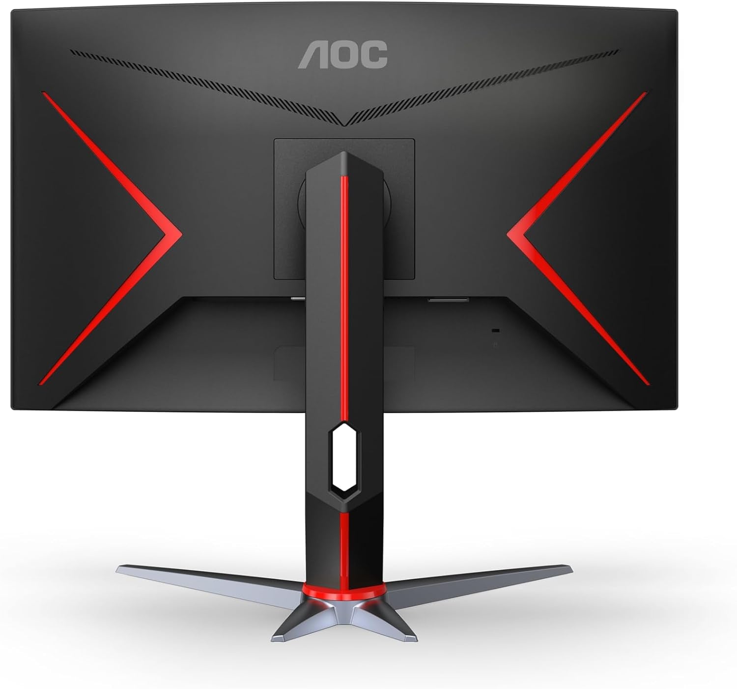 CQ27G2 27" Super Curved Frameless Gaming Monitor QHD 2K, 1500R VA, 1Ms, 144Hz, Freesync, Height Adjustable, 3-Yr Zero Dead Pixel, Black/Silver