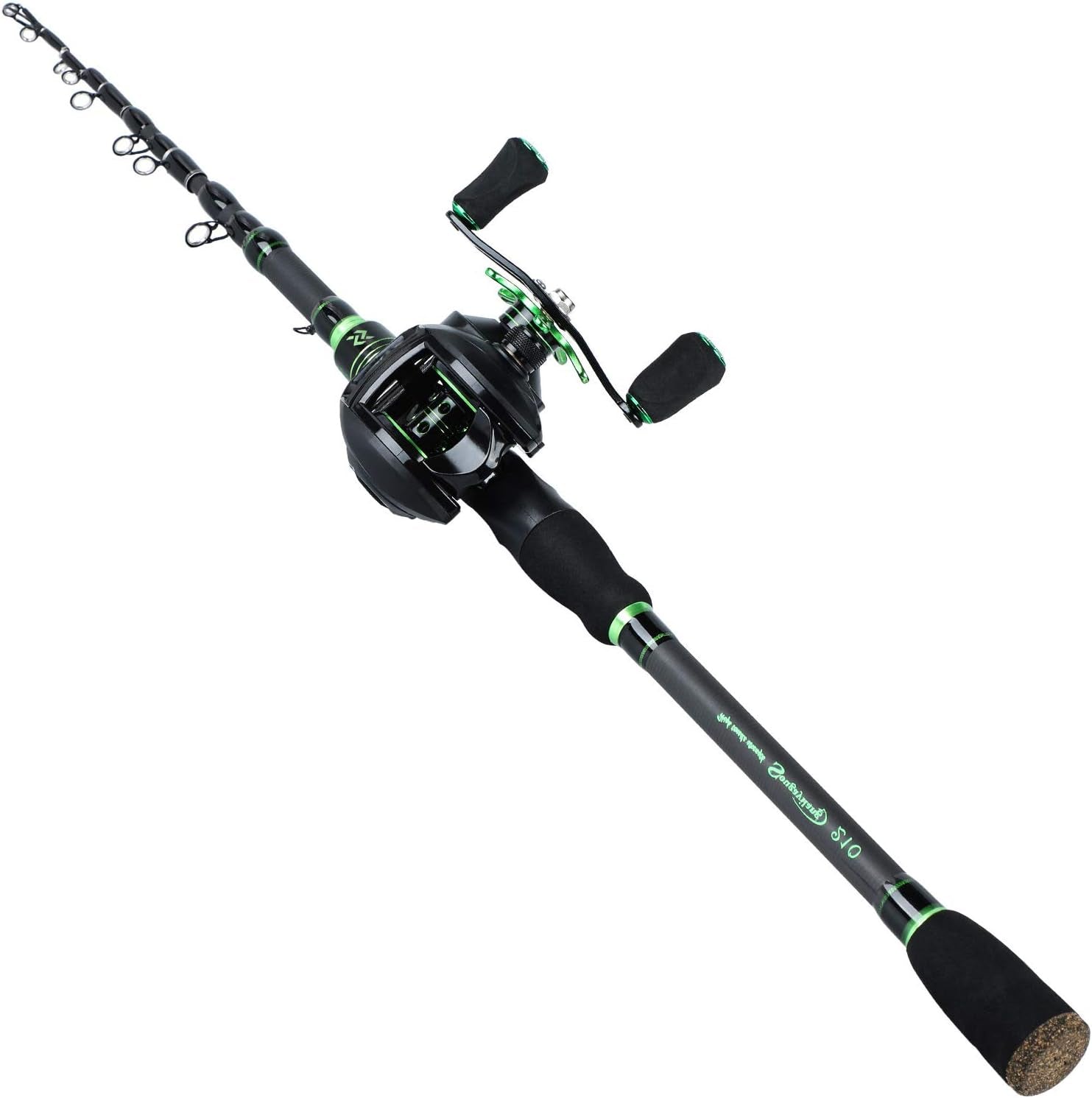 Centron Spinning Reel – Fishing Rod Combos,Graphite 2Pc Blanks, Stainless Steel Guides