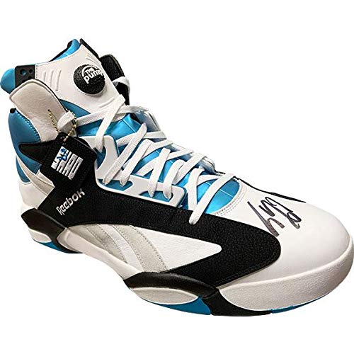 Sports Memorabilia - Shaquille O'Neal Autographed Size 22 Reebok Pump Shoe - Autographed NBA Sneakers