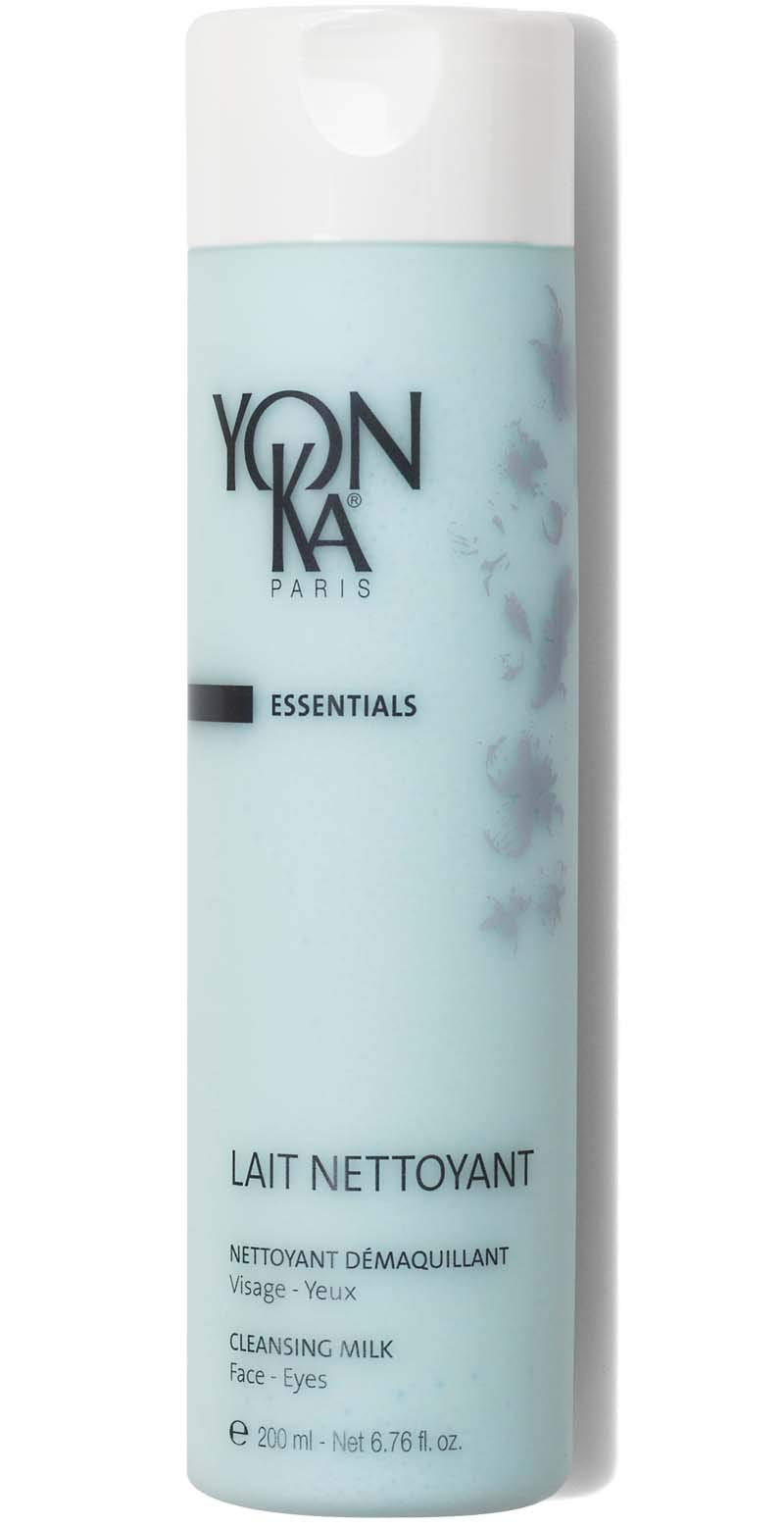 Yon-Ka Lait Nettoyant Facial Cleanser, Gentle Milk Cleanser & Makeup Remover, Daily Plant Based Wash, Moisturize and Balance Skins pH, All Skin Types, Paraben-Free