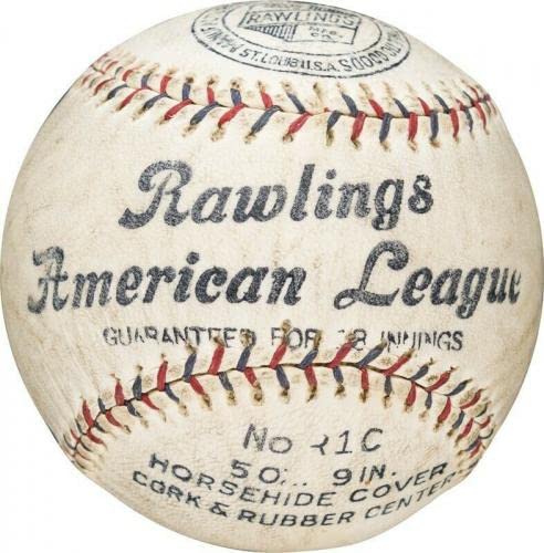 Stunning Babe Ruth Single Signed Autographed 1928 Baseball With JSA COA - Autographed Baseballs