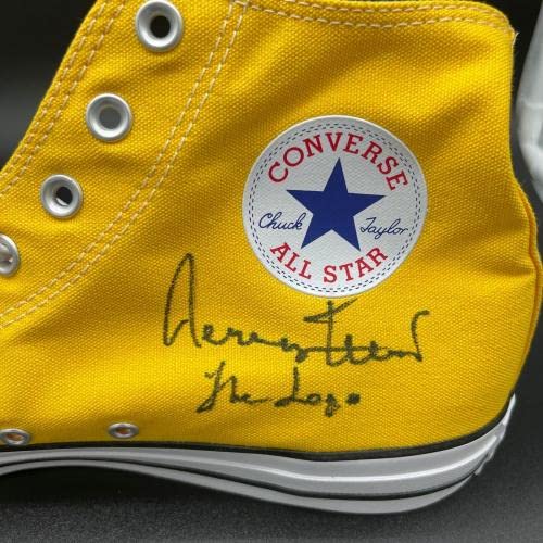 Jerry West signed Converse Chuck Taylor Right Shoe PSA/DNA Los Angeles Lakers - Autographed NBA Sneakers