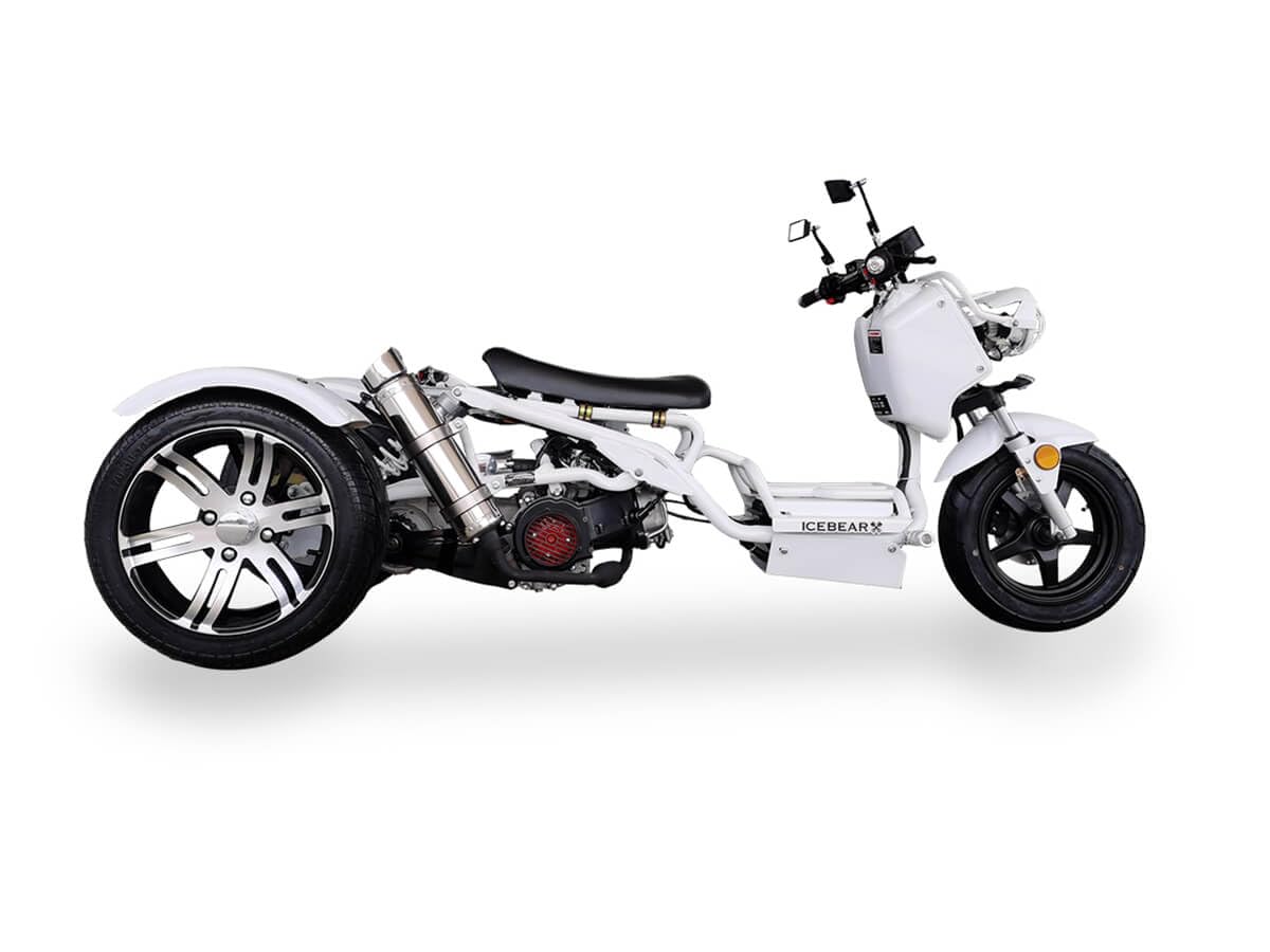 150CC MADDOG Trike | 3-Wheel Motorcycle | ICEBEAR PST150-19N