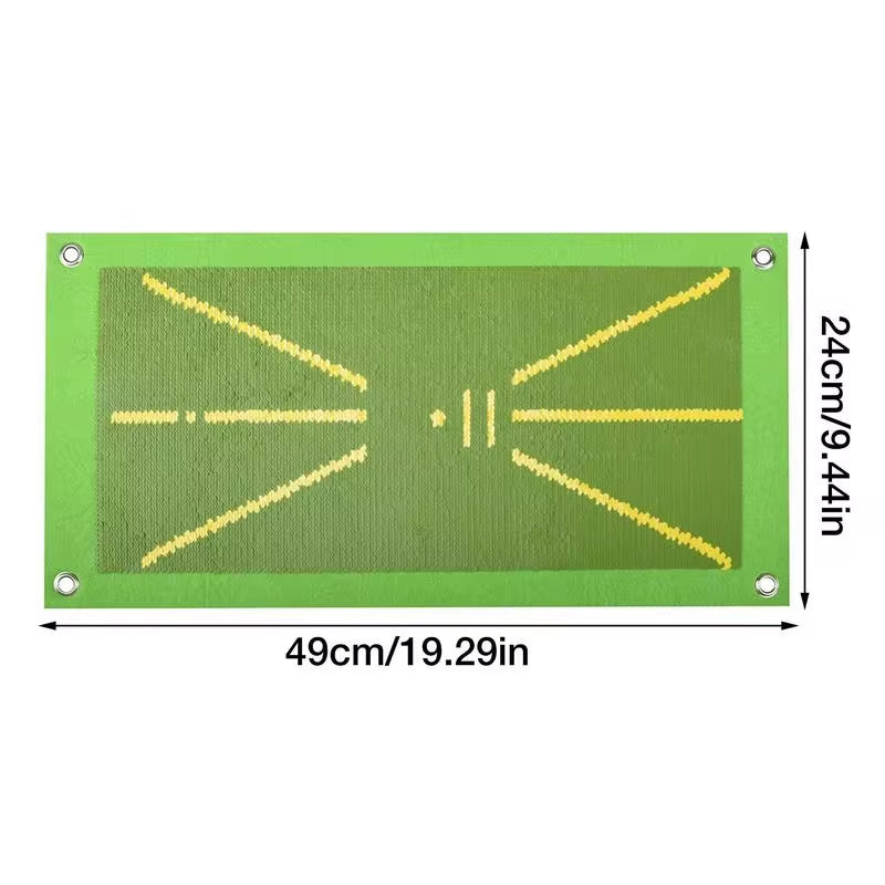 High Quality Golf Training Pad for Swing Detection Batting Ball Trace Directional Mat Swing Path Pads Swing Practice Pads