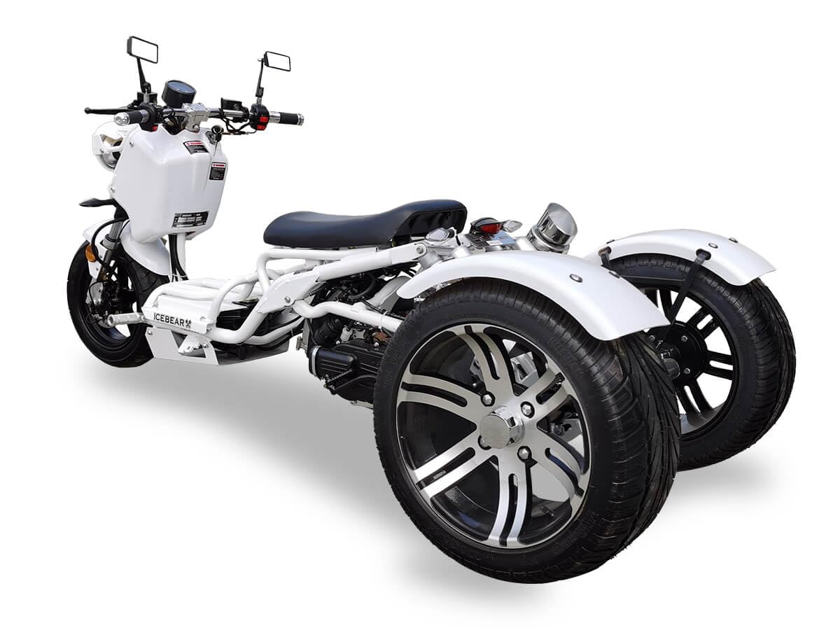 150CC MADDOG Trike | 3-Wheel Motorcycle | ICEBEAR PST150-19N