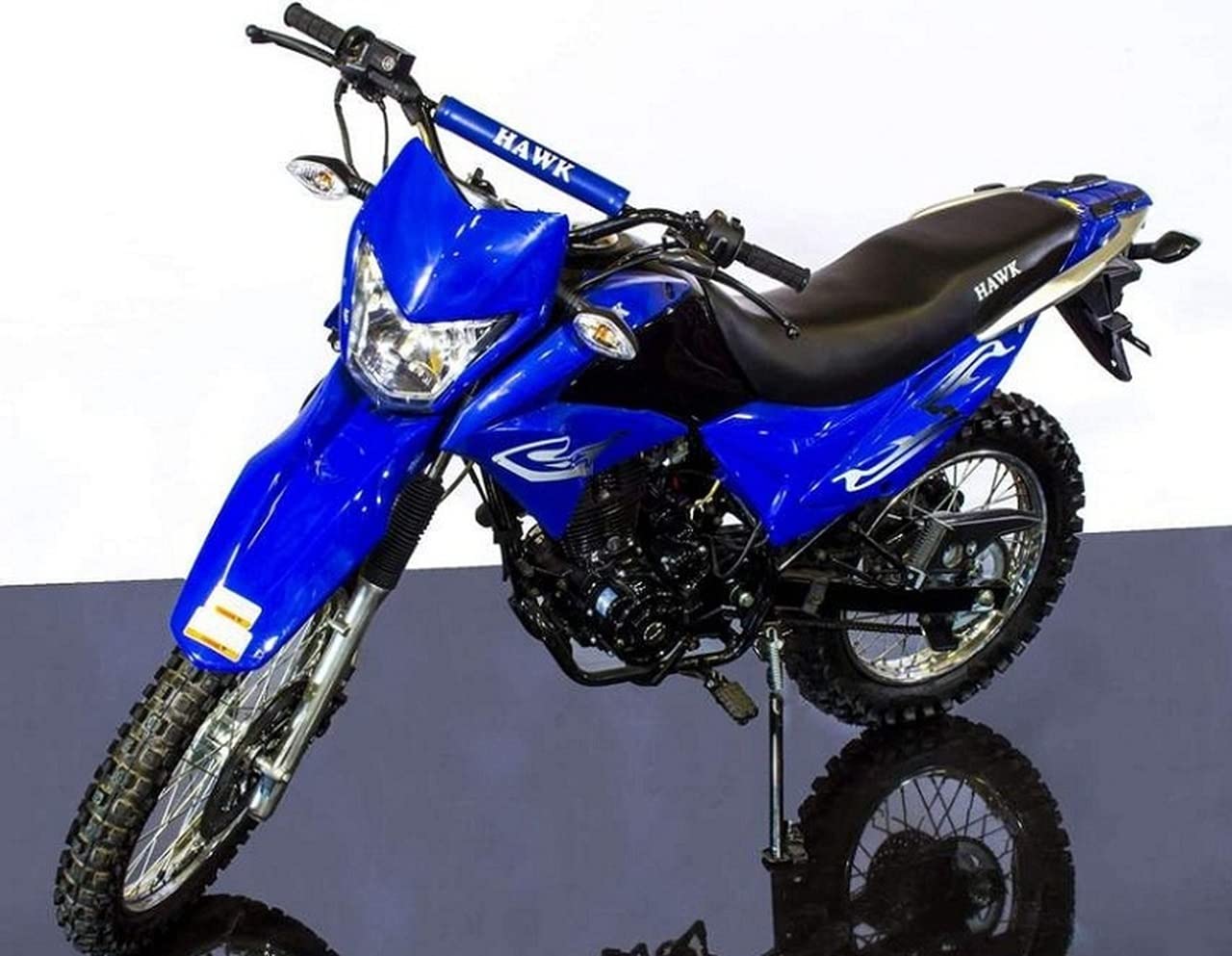 250CC Hawk Enduro RPS Motorcycle Dual Sports Offroad motorcycle (Blue)