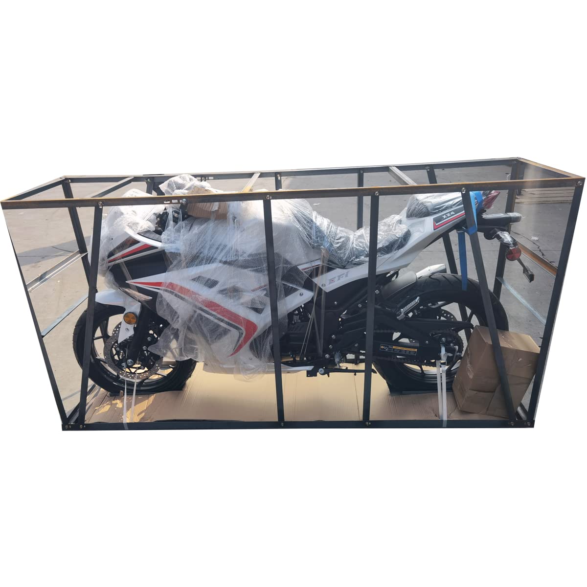 X-PRO 250cc 6 Speed EFI Fuel Injection Dirt Bike Motorcycle Bike Street Bike Motorcycle Assembled in Crate (Black)