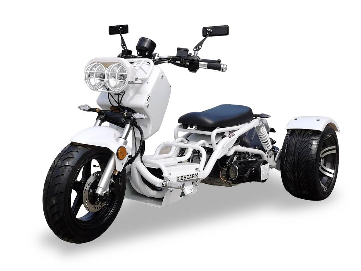 150CC MADDOG Trike | 3-Wheel Motorcycle | ICEBEAR PST150-19N