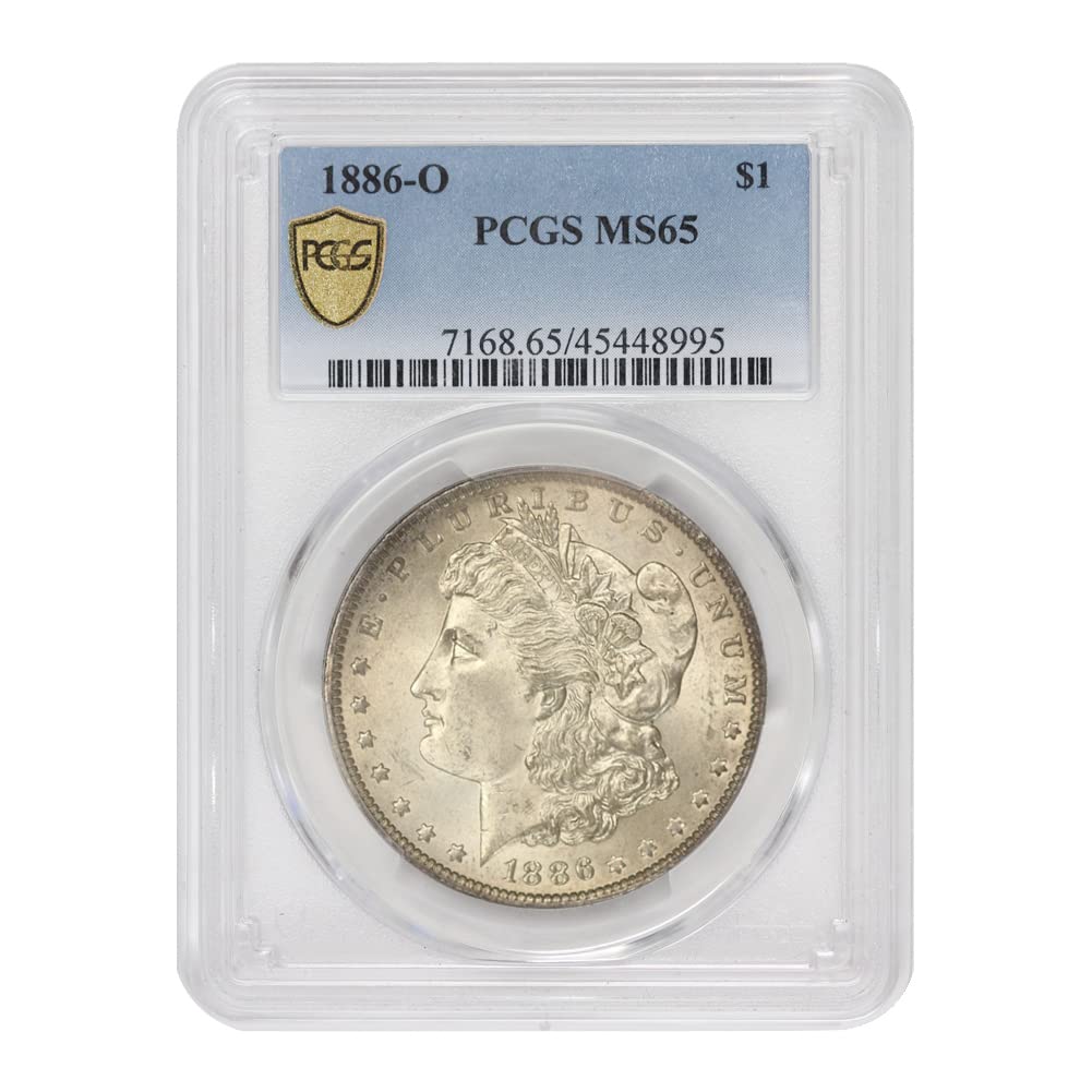 1886 O American Silver Morgan Dollar MS-65 $1 MS65 PCGS