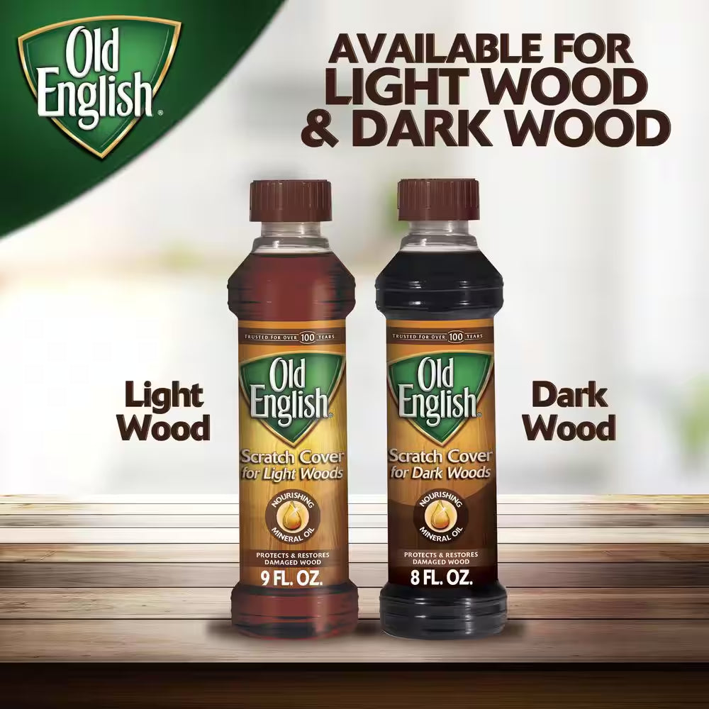 8 Oz. Scratch Cover for Light Woods (3-Pack)