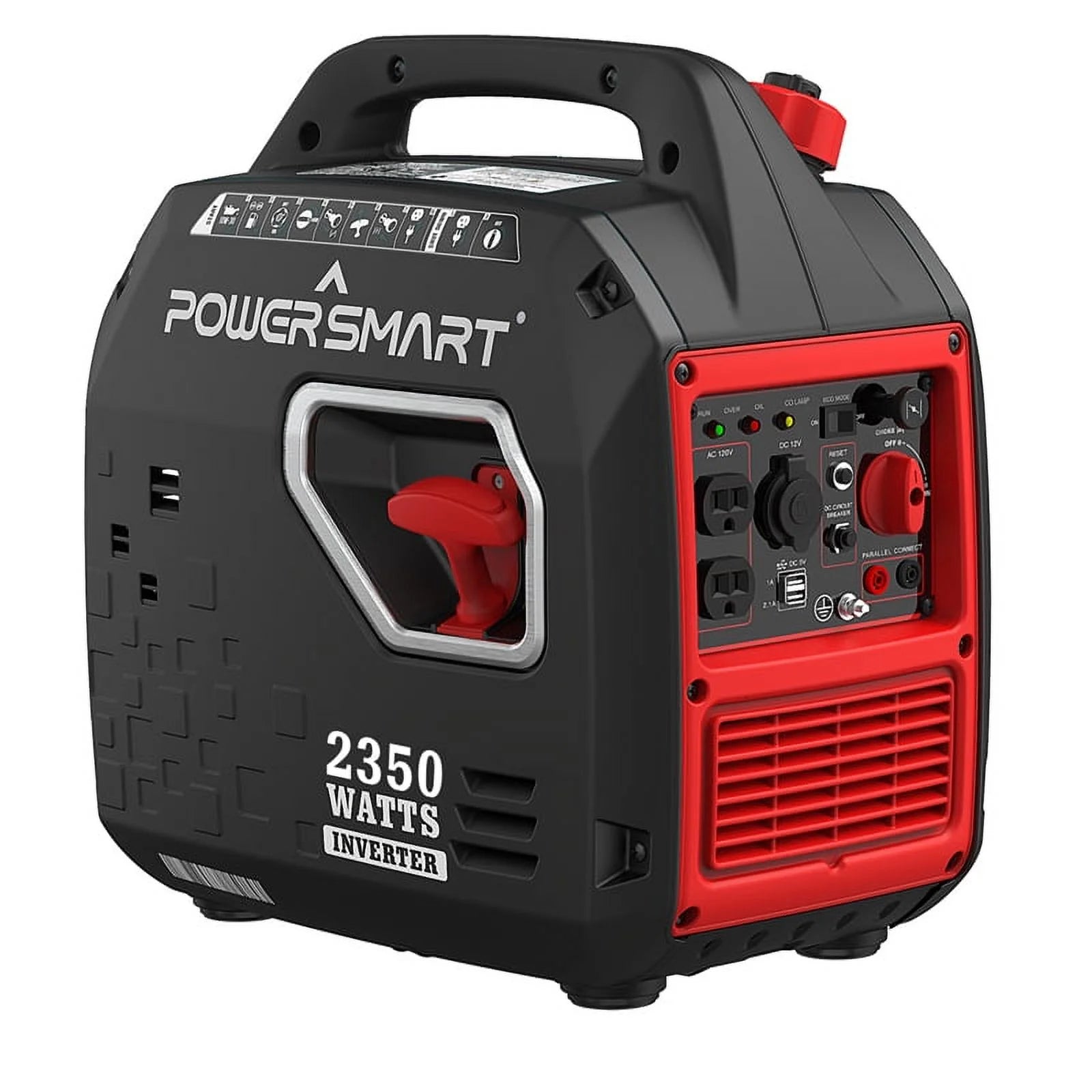 2350W Portable Inverter Gas Generator, Compact Size, Clean Power, Ultra Lightweight for Camping and Outages, PS5020