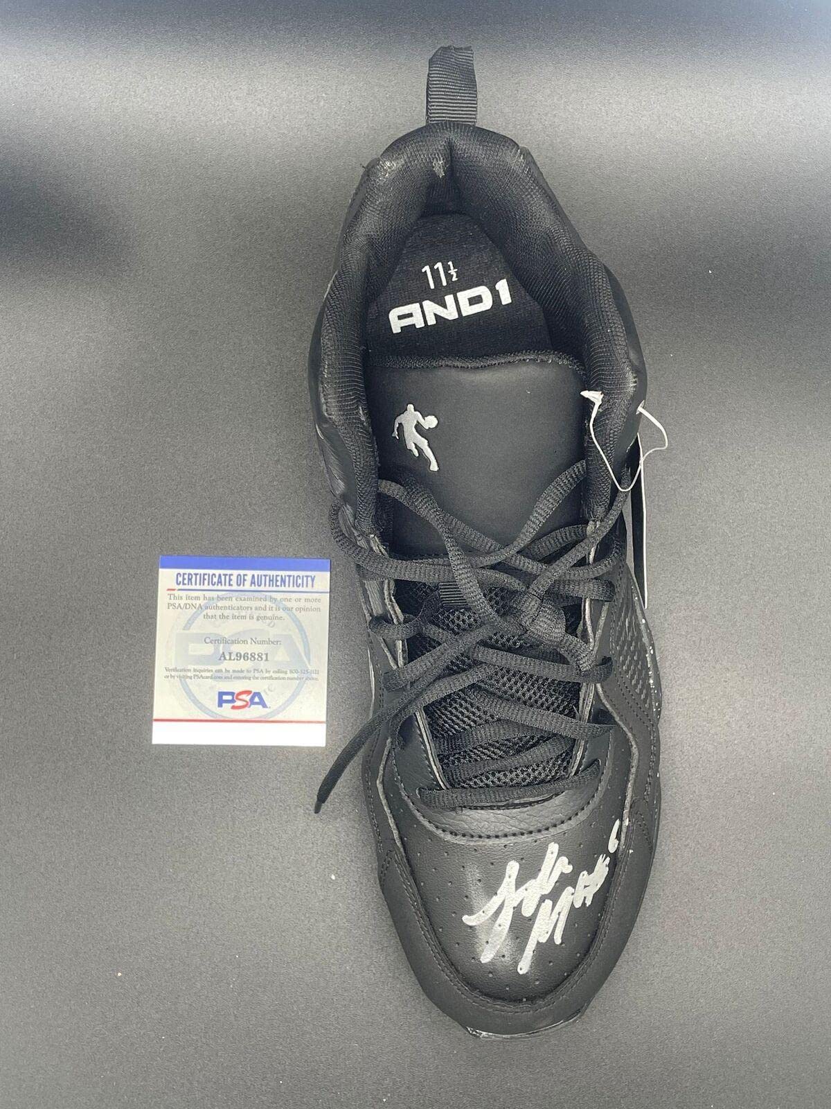 Jalen McDaniels signed Shoe PSA/DNA Autographed - Autographed NBA Sneakers