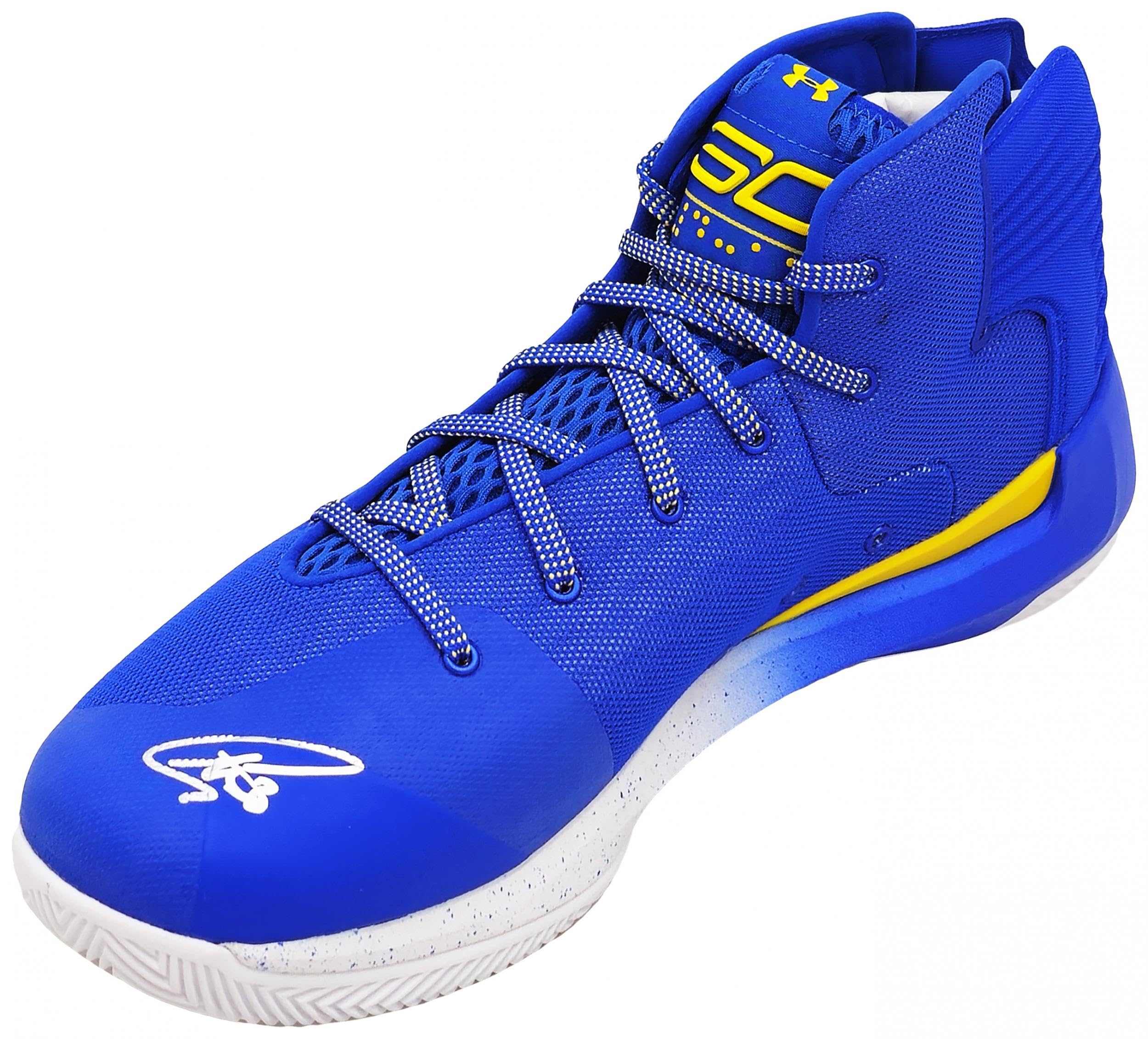 Stephen Curry Autographed Under Armour Curry 3 Shoe Golden State Warriors Size 13 JSA Stock #221510 - Autographed NBA Sneakers