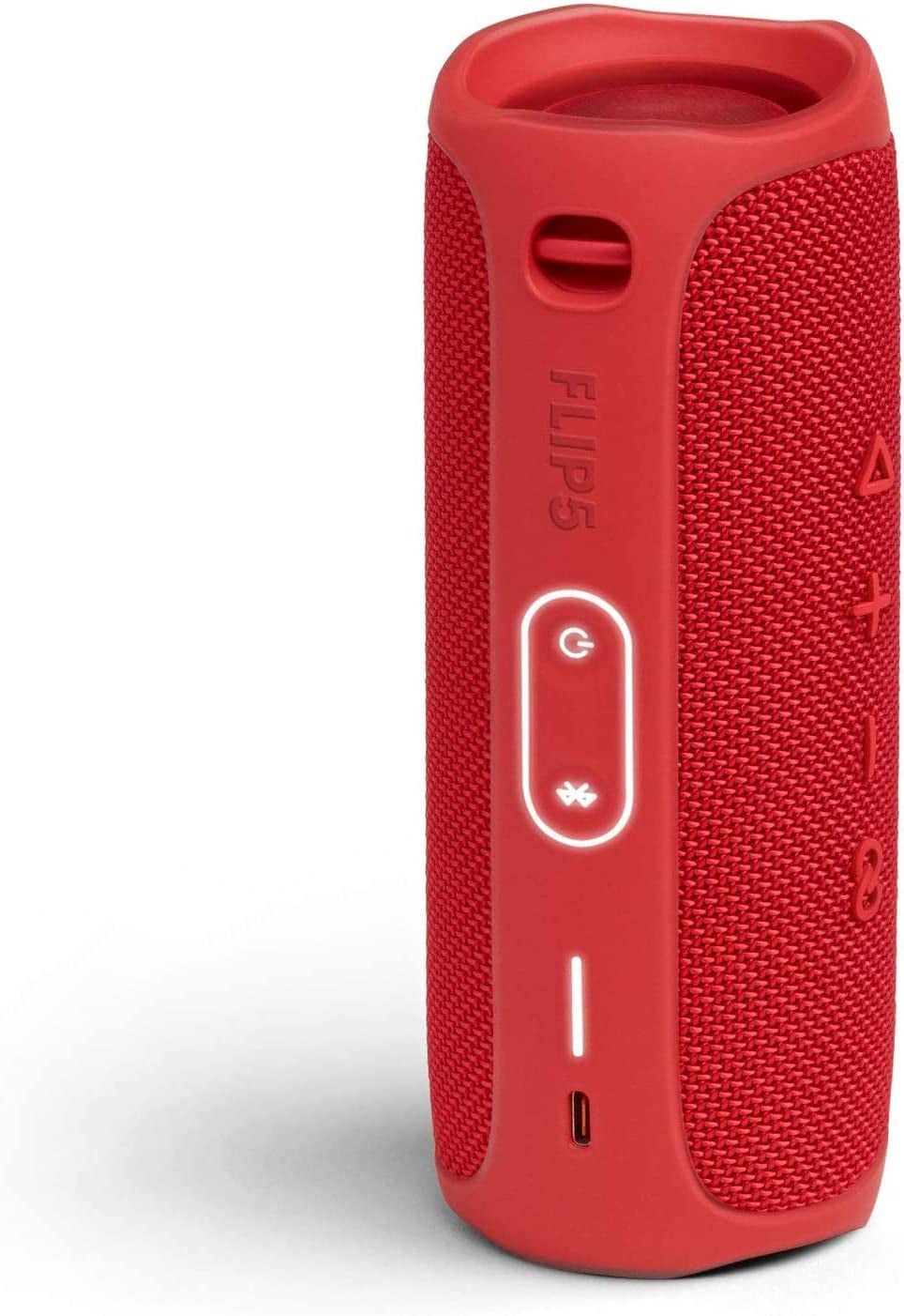 Flip 5: Portable Wireless Bluetooth Speaker, IPX7 Waterproof - Red