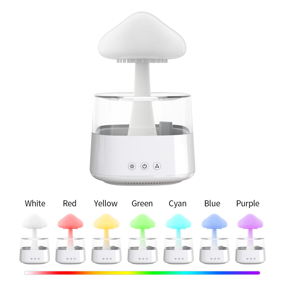 Rain Humidifier Mushroom Humidifier Rain Cloud Humidifier Water Drop Humidifier