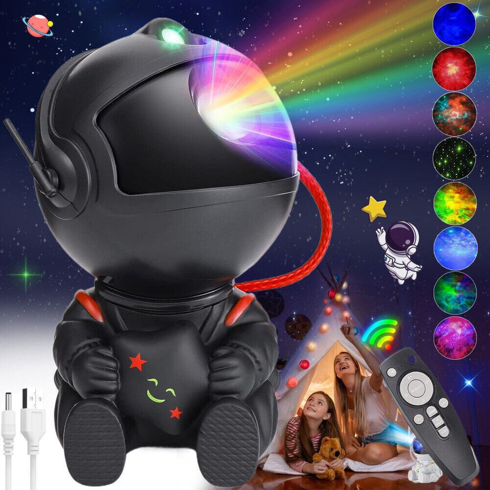 Astronaut Projector Galaxy Starry Sky Night Light Ocean Star LED Lamp Remote Y