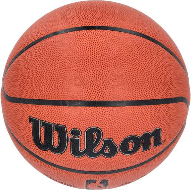 NBA Authentic Indoor/Outdoor Basketball, Brown, 29.5 In.