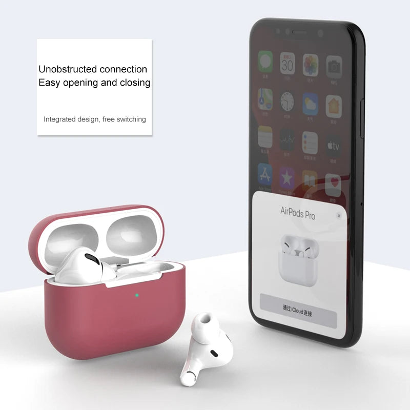 2024 New Silicone Cover Case For Apple Airpods Pro 3 Sticker Skin Bluetooth Earphone Cases Air Pods Pro Protective Accessories