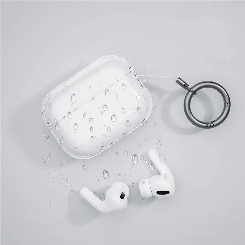 Clear Case for AirPods Pro2 2022 Silicone Case air pods pro 2 Funda airpods pro 2022 Transparent Earphone for airpod pro 2nd