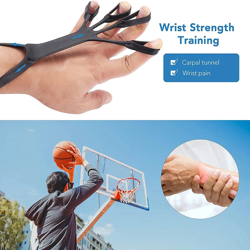 Strength Training Grip Strengtheners Finger Stretcher Forearm Exercise Hand Strength Grip Exerciser Finger Expander