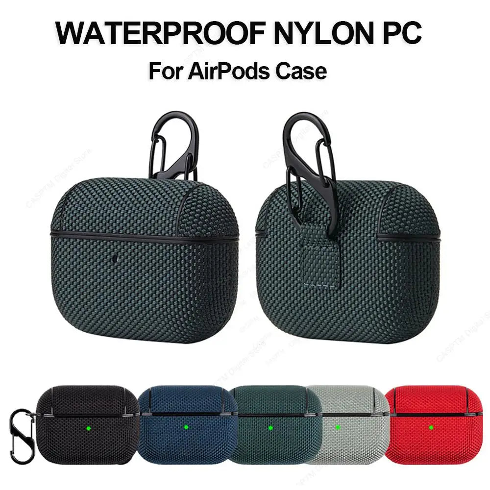 For AirPods Pro 2 PC Case Waterproof Nylon Cover For AirPods 3 Pro 2nd USB C 2023 Generation Protective Case Air Pods Pro2 Pro 2