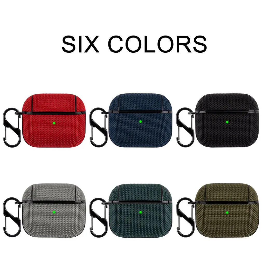 Earphone Case For Apple AirPods 3  Waterproof Nylon Cloth Cover For Apple Air Pods Pro Full Protection Case For airpods  3