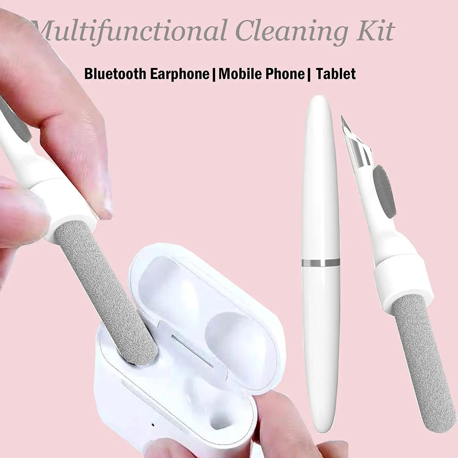 For Cleaner Kit for Airpods Pro 3 2 1 Bluetooth Earphones Cleaning Pen Brush Earbuds Case Cleaning Tools  Air PodsXiaomi Airdots