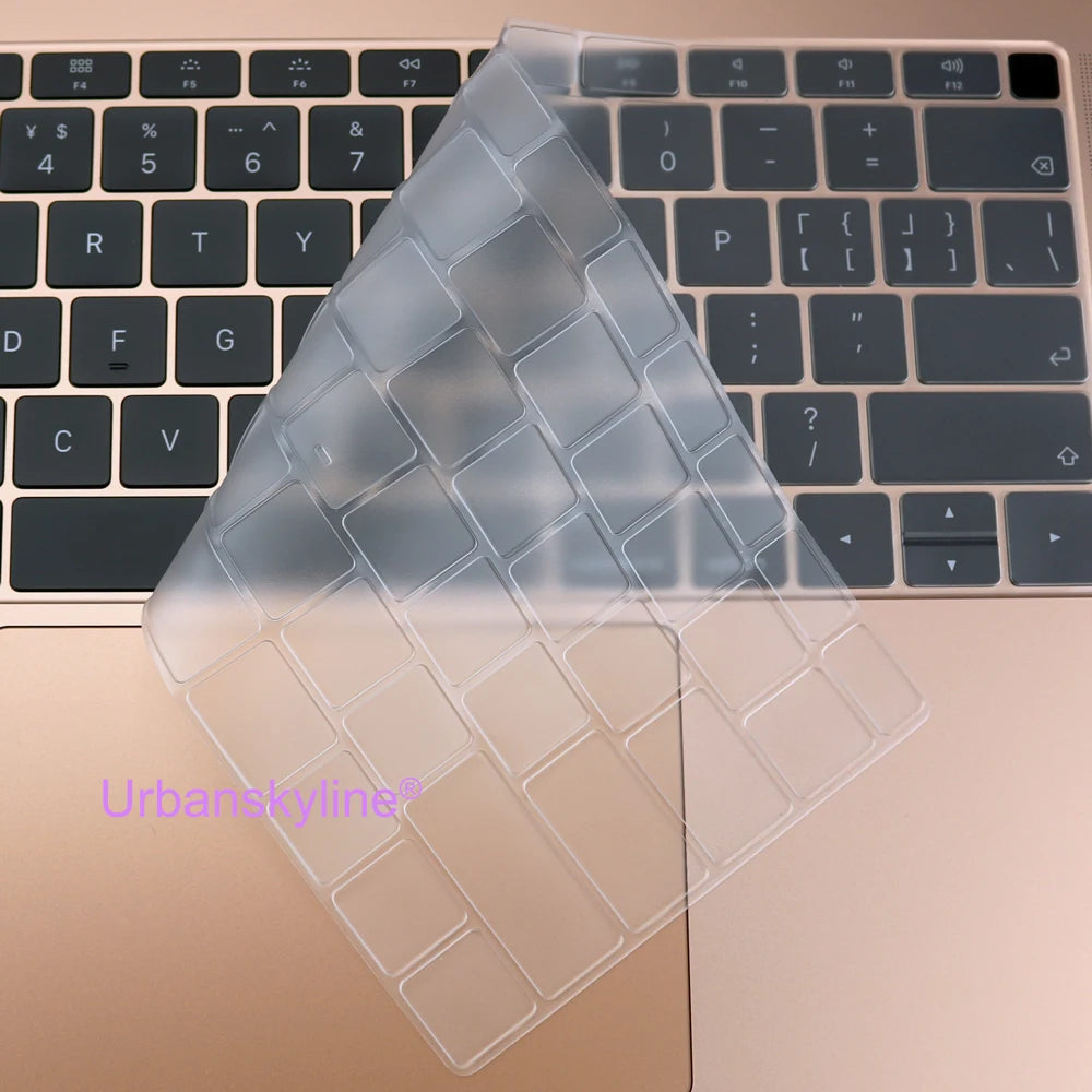 Keyboard Cover for Macbook Air 13 M2 15 Pro 14 M3 13 M1 16 Retina 11 Silicone Protector Skin Case A3113 A3114 A2681 A2941 A2992