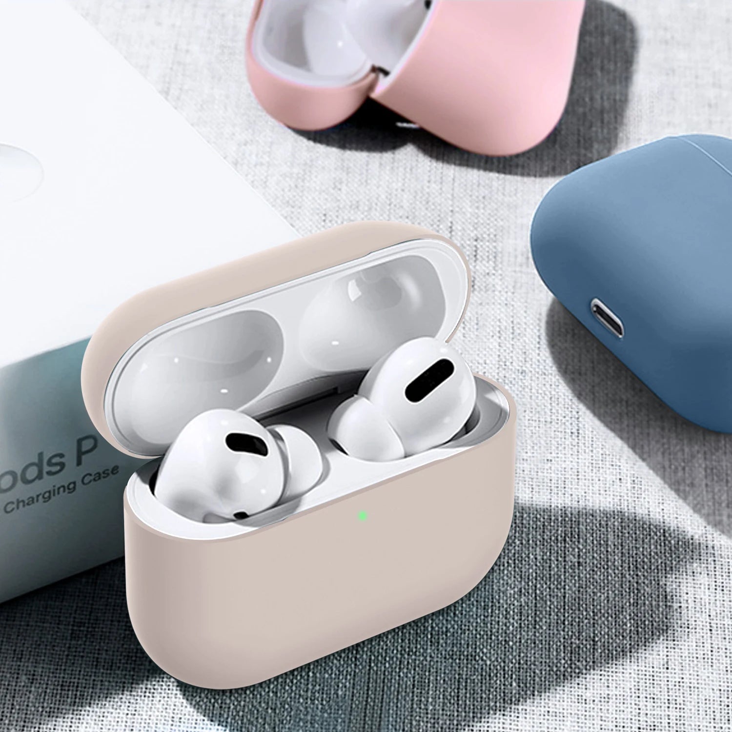 Silicone Case For Airpods Pro Case Wireless Bluetooth for apple Air pods pro Case Cover Earphones Case For airpods pro 1st gen