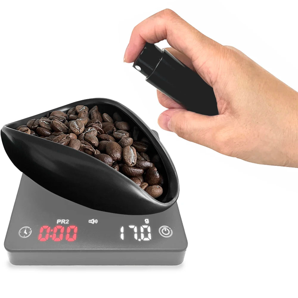 Coffee Beans Dosing Cup Trays and Spray Espresso Coffee Accessories For Barista Pour Over Coffee Tool