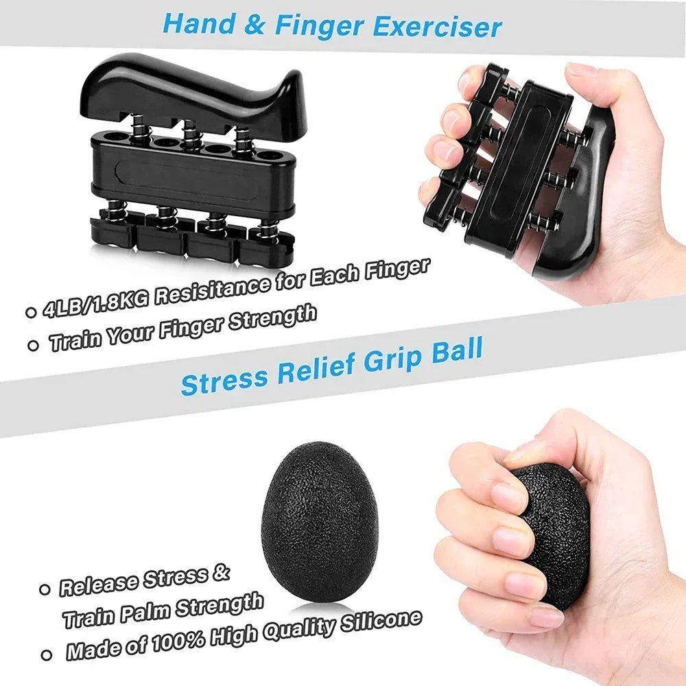 R Shaped Spring Grip 10-100Kg Hand Grip Wrist Strength Arm Muscle Finger Rehabilitation Training Exercise Fitness Gym Equipment