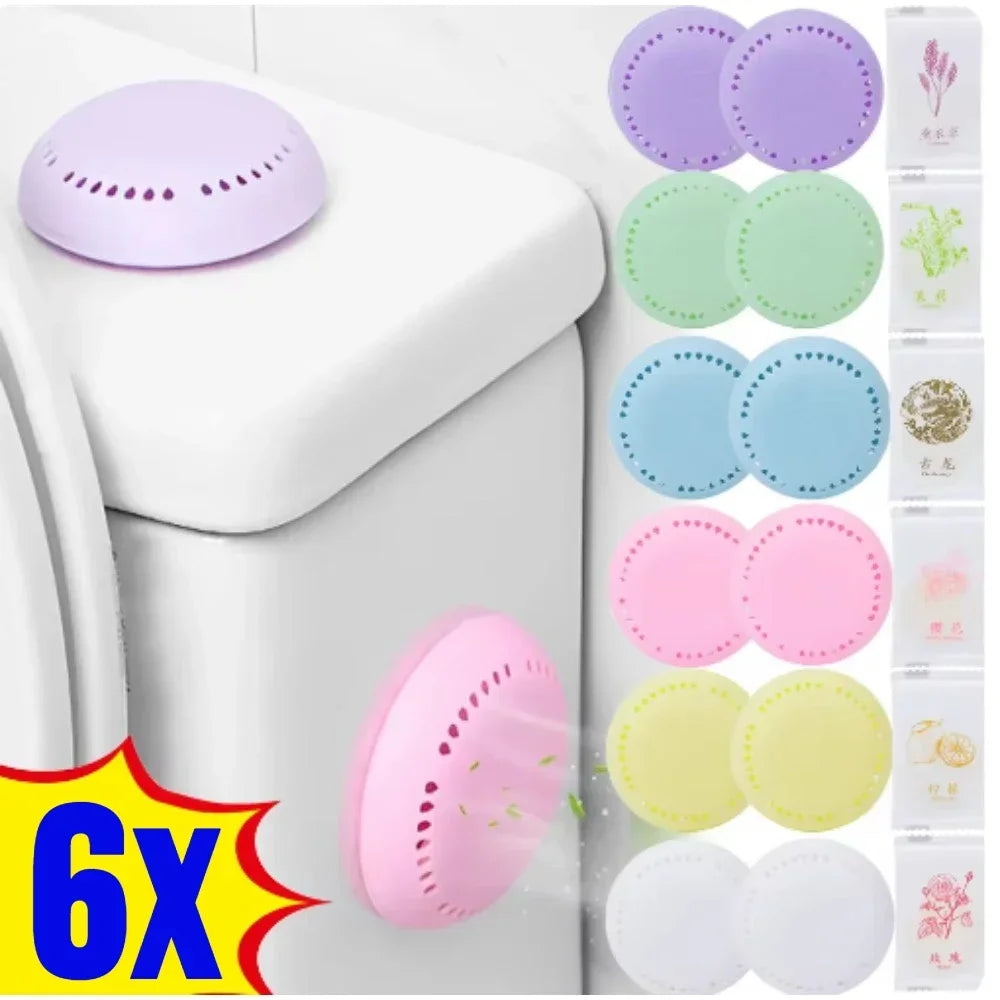 6/1PCS Pasted Air Fresheners Solid Fragrance Lasting Aromatherapy Box Bedroom Wardrobe Car Home Toilet Deodorization Fresheners