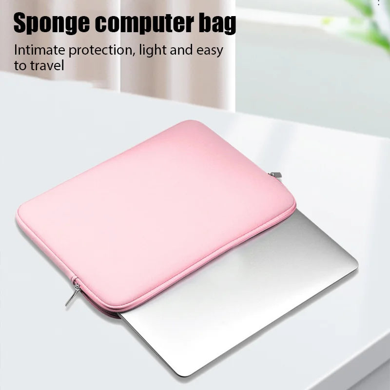 Laptop Bag 15.6-6 Inch Laptop Case Soft Computer Bag Office Travel Business for Macbook Air Pro Xiaomi MateBook HP Dell