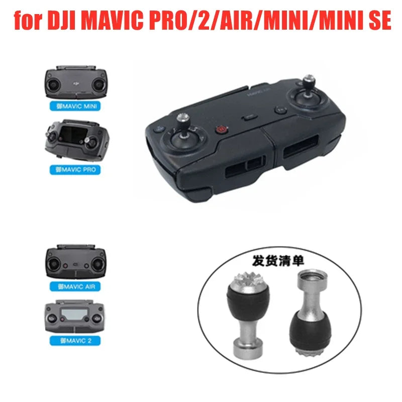 Joystick for DJI Mavic 3 Pro/Mini 4 Pro/Mini 3 Pro/Air 2S/Air 3/ Mini 2 RC 2/RC Remote Controller Thumb Rocker Drone Accessory